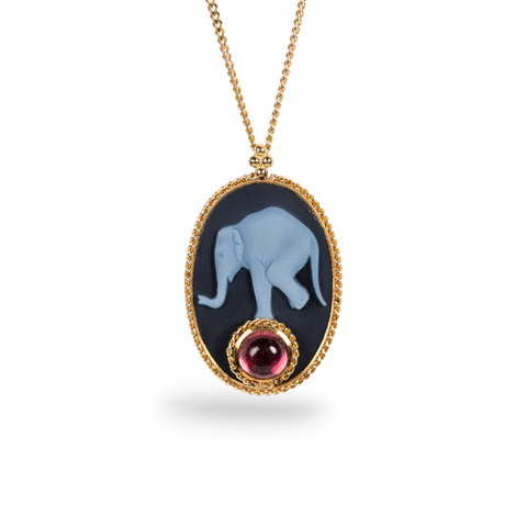 Hand crafted Silver Elephant Pendent Necklace – Digital Dress Room