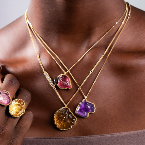 Carved Necklaces