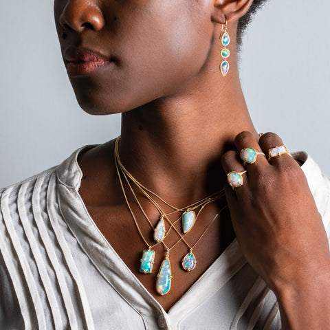 Ethiopian Opal Jewelry