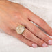 Quartz ring on model