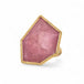 Pink Tourmaline and 18k Gold Ring