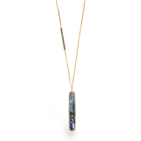Boulder Opal Sea Necklace