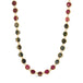 Multi-Colored Woven Tourmaline Necklace
