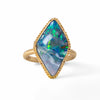 Boulder Opal Kite Ring