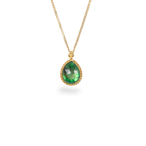 Petite Emerald necklace