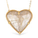 Amali Rutilated Quartz heart necklace