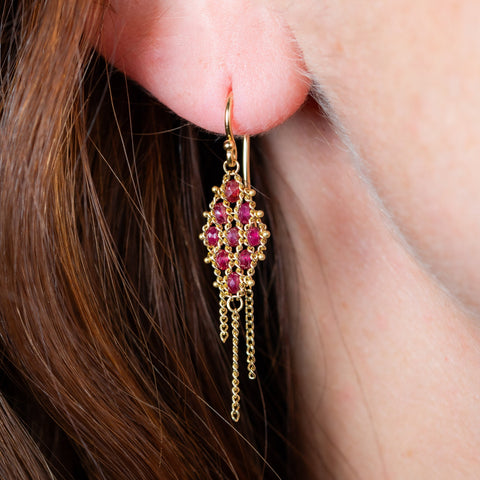 Textile Earrings