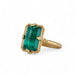Side view of Emerald Ring