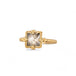 Diamond and gold ring