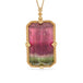 Amali watermelon tourmaline necklace