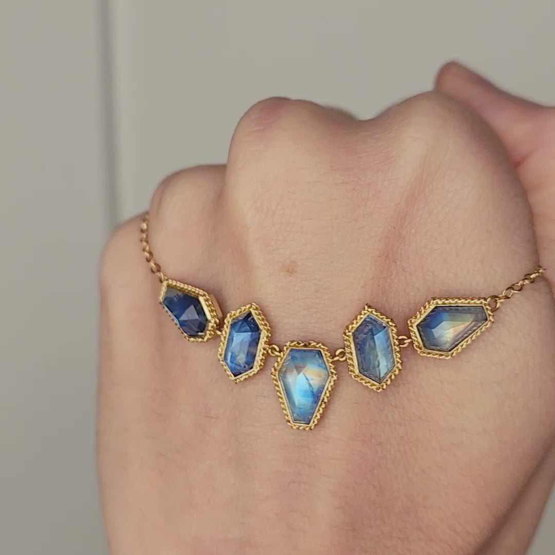 Moonstone necklace video