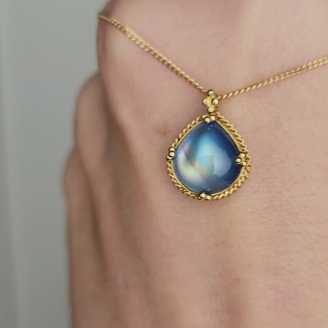 Moonstone necklace video