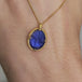 Oval Tanzanite Necklace