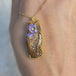 Wise Boulder Opal Owl Necklace