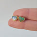 Boulder Opal Heart Earrings