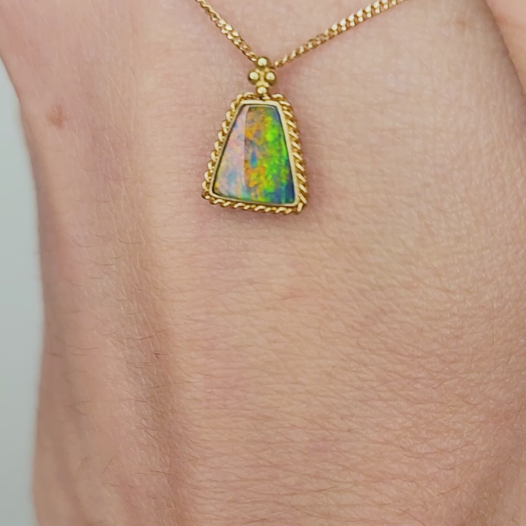 Australian Opal necklace