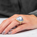 Abstract Mabe Pearl Ring